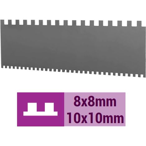 Double peigne pour Colombo RAIMONDI  8 x 8  mm &  10 x 10 mm