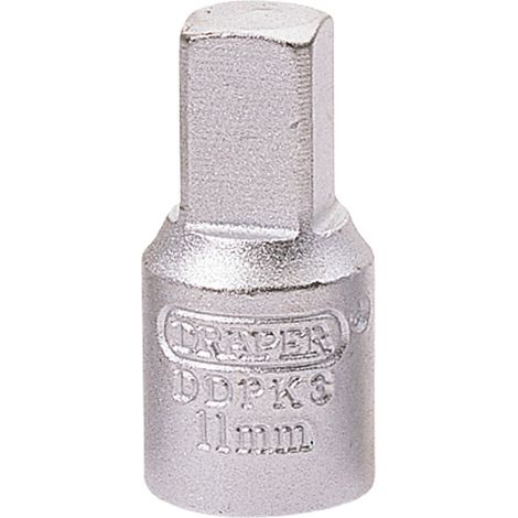 Draper 38322 11mm Square Drive Drain Plug Key for 3/8" Square Drain Plugs