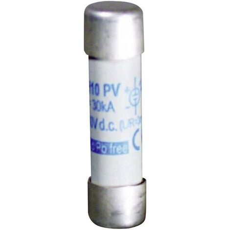ESKA 1038727 rapide -F- Fusible photovoltaïque (Ø x L) 10.3 mm x 38 mm 10 A 1000 V/DC rapide -F- 1 pc(s) S20493 (1/3)