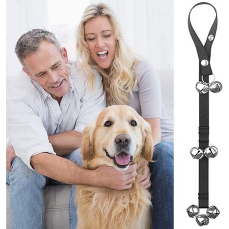 Verstellbare Hundeglocken mit 7 Glöckchen für Training und Erziehung C