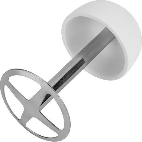 Zahnbürstenhalter aus Edelstahl 304, bohrfreier Zahnbürstenständer, Badezimmeraccessoires (Weiß) (1/5)