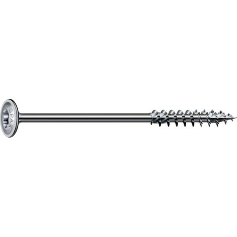 SPAX HI.FORCE, 6 x 180 mm, 100 Stück, Teilgewinde, Tellerkopf, T-STAR plus T30, 4CUT, WIROX - 0251010601805