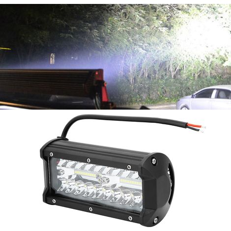 Phares antibrouillard de conduite ultra-lumineux à 40 LED blanches de 120 W pour modification de camions et voitures (1/5)