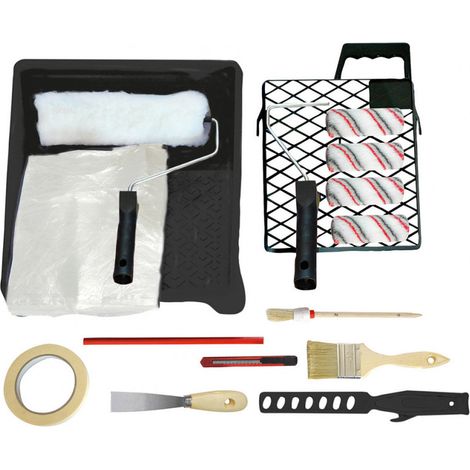 Set outils Peinture - Rénovation 17 pièces