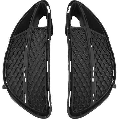 Pour Mercedes-Benz Classe E W212, grille de protection des feux antibrouillard avant gauche et droit, cadre de garniture 2128851922 et 2128852022 (1/5)