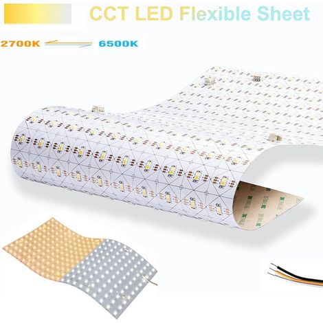 Foglio Flessibile a LED Dual Color CCT 440 LED DC24V