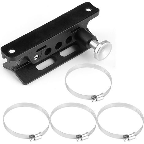 Generic Premium Adjustable Fire Extinguisher Bracket for Sahara, Quick Release Bracket suitable for 900 S900 900 Trail, Gold/1 Piece (SILVER) (1/4)