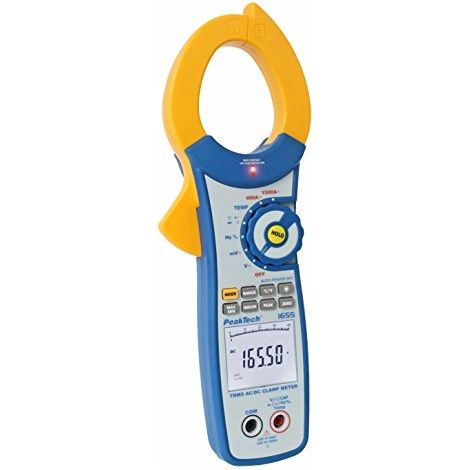 PeakTech 1655 - numérique Clamp AC / DC jusqu'à 1500 A