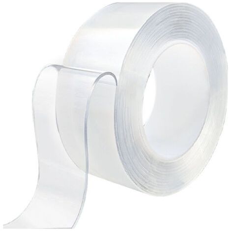 Protège-bords pour bébé, protections de bords et d'angles de sécurité, bande de protection transparente pour table de meuble, tiroir pour objets tranchants (5 m de long/3 cm de large) (1/5)