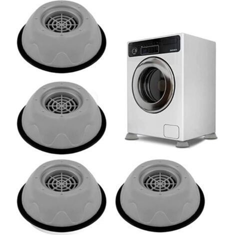 4 Pièces Anti Vibration Machine a Laver, Patin anti Vibration Lave Linge pour la Réduction du Bruit, Tapis Anti Vibration Machine a Laver pour Empêcher le Mouvement, Pied Machine a Laver (1/5)