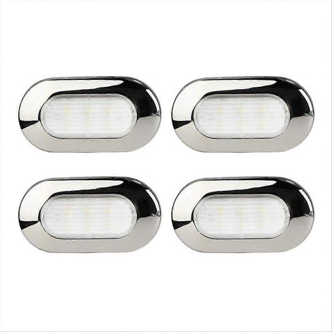 Set aus 4 LED-Einstiegsleuchten, Stufenbeleuchtung und wandmontierter Nutzbeleuchtung (1/5)