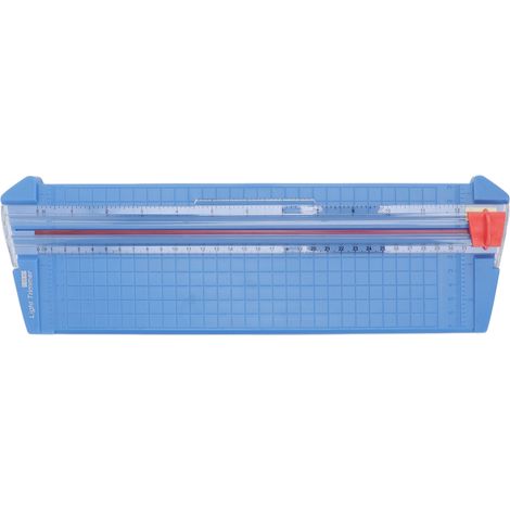 Small Paper Cutter Accurate Scale Metric Imperial System Lightweight Durable Easy Operation Paper Trimmer For A3 PaperAzure Blue (1/5)