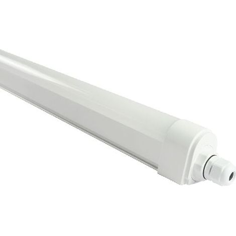 Réglette LED étanche câblage traversant 150cm 50W 4000K IP66 EXALIGHT (1/4)