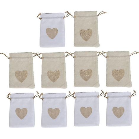 10 sacs cadeaux