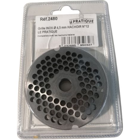 Edelstahlgitter ø 4,5 mm Universell Hackmesser Nr. 12 – Le Pratique
