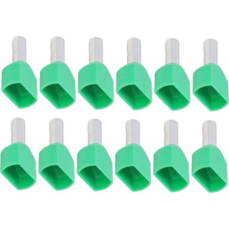 100 Pièces Bornes à Œillet Isolées PVC - Cosses à Oeillet en Cuivre pour Câbles - Terminaux Pressés à Froid (1/5)