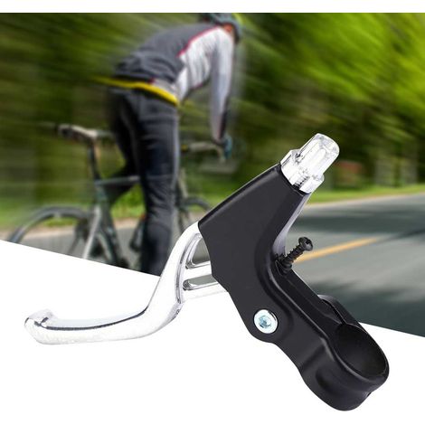 1 Paire de Poignées de Frein en Alliage d'Aluminium pour VTT/Vélo de Montagne (Argent) (1/5)