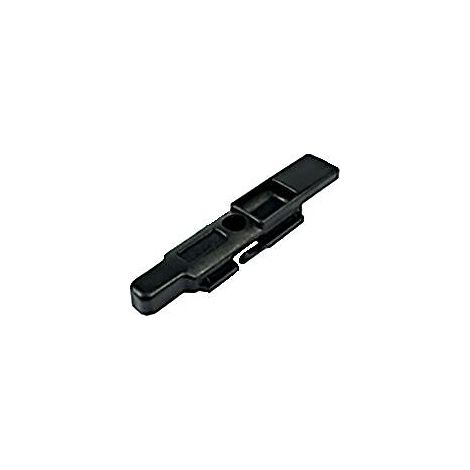 Fapim – Embout de tringle en polyamide Ø6 mm pour gorge européenne – Mécanisme ouvrant à la française – Nylon renforcé pour durabilité accrue