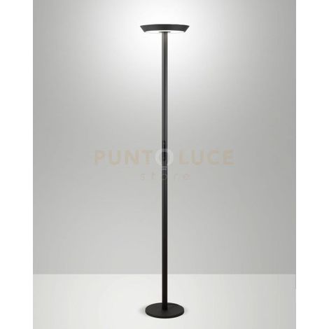 Fabbisogno Fizz Terra Antracite Lampada Led Integrata Design Moderna 1 Luce