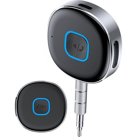 Autoradio Récepteur Média - Dispositif Adaptateur Portable à Appairage Rapide - Adaptateur AUX pour Voiture - pour Conduite Véhicule Automobile Intérieur Extérieur Garage Camion SUV Intérieur (1/5)