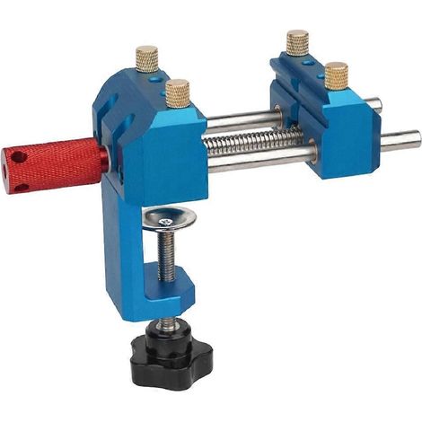 Étau de table en alliage d'aluminiumétau d'établi multifonctionnelmini-établi B bleu (1/5)