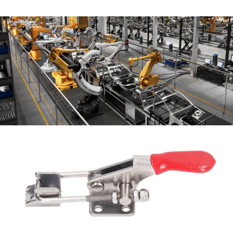 Collier de serrage rapide en acier inoxydable GH-40323-SS-WDC, type à loquet, verrouillage rapide (1/5)