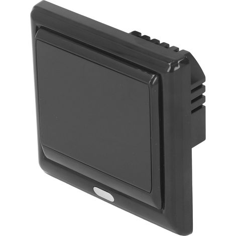 Intelligenter LCD-Thermostat mit Touchscreen, Bluetooth- und App-Steuerung, Fernbedienung, programmierbarer Thermostat, AC 85–250 V, Touchscreen, digitales Messgerät (1/5)