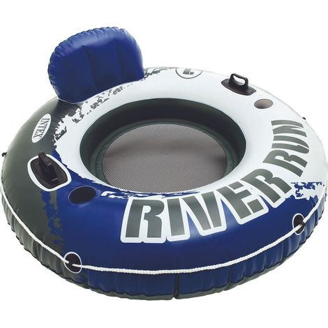 MATERASSINO TONDO GONFIABILE RIVER  ø cm.135 peso kg 2,60 (58825)    INTEX