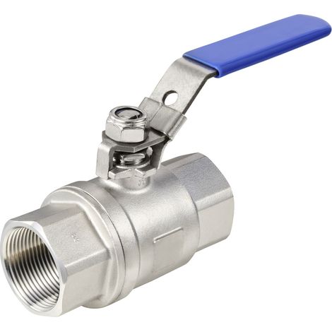 TRU COMPONENTS TC-2PC-DN32-316 TC-12770360 Standard-Kugelhahn Innengewinde: G1 1/4"  64 bar (max) 1