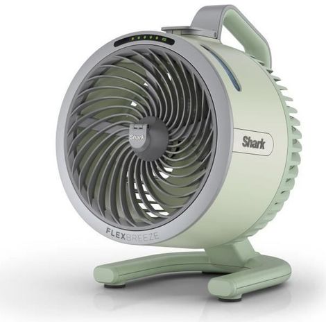 Ventilador humidificador de mesa inal谩mbrico Shark FlexBreeze HydroGo FA050EUGN menta 5 velocidades IPX5 (1/3)