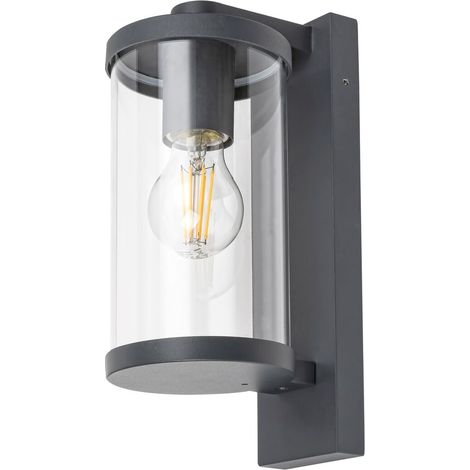 Lámpara de pared exterior moderna 1xE27 Silistra antracita 7891 Rabalux (1/4)