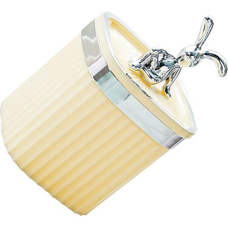 Porte-cure-dents, grande capacité, design élégant, boîte de rangement pour cure-dents, idéal pour la maison et le restaurant, crème-jaune (1/5)