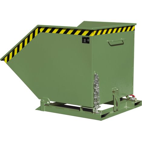 Bauer Südlohn Benne basculante à copeaux SKK 800, laquée, vert réséda (1/4)
