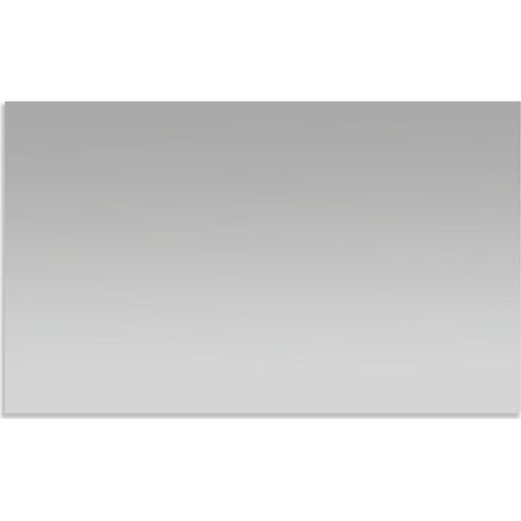 FugaFlow Eccelente Arredo Miroir - 100x70cm - sans éclairage - à poser horizontalement et verticalement - sans cuivre