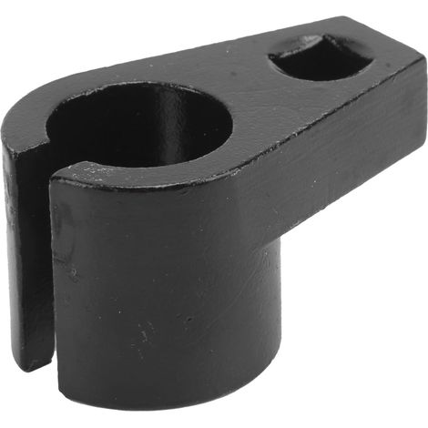 Clé à Douille 22mm pour Capteur d'Oxygène en Acier Chrome Vanadium, Outil de Démontage Noir
