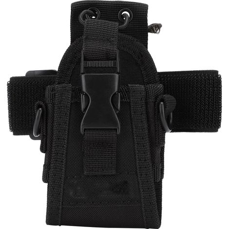 Étui de transport portable en nylon pour talkie-walkie Baofeng UV 5R, UV 5RA, UV 82 et UV B5.