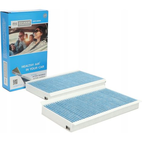 2x filtro abitacolo MS STOP-MICROBE BMW 5 (E60, E61) (1/5)