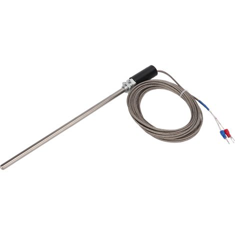 Thermocouple type K M12, sonde de température en acier inoxydable, capteur thermique avec câble de 5 mètres (1/5)