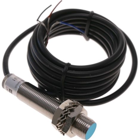 BeMatik - Sensor interruptor  de proximidad inductivo 6-36 VDC PNP NO M12 Sn:2mm