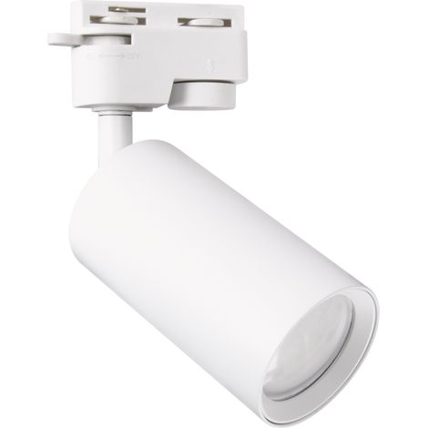 Apparecchio di illuminazione a binario GU10 35W bianco daria TRA Ideus 03948 (1/2)