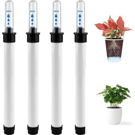 Pack de 4 Indicateur de niveau d'eau, Plastique, 22,5 cm, Hydroponique, Pour plantes d'intérieur et extérieur (1/5)