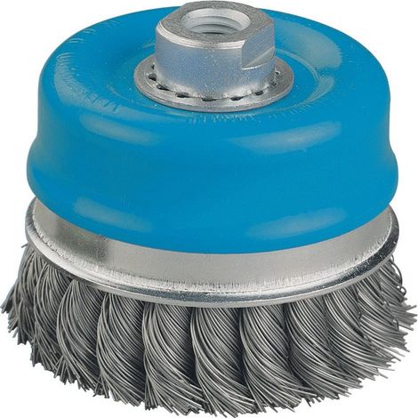 Forum Topfbürste Stahldraht M14 100 x 0,80 mm gezopft