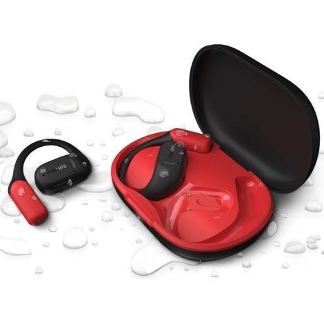 Philips 6000 series TAA6709BK/00 écouteur/casque True Wireless Stereo (TWS) Crochets auriculaires Sports Bluetooth Noir, Rouge
