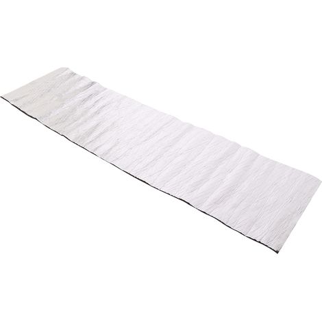 Coussinet d'isolation thermique et acoustique de 0,2 pouce, type universel, convient aux capots, portes et coffres de voiture, dimensions 1,6 x 6,6 pieds. (1/5)