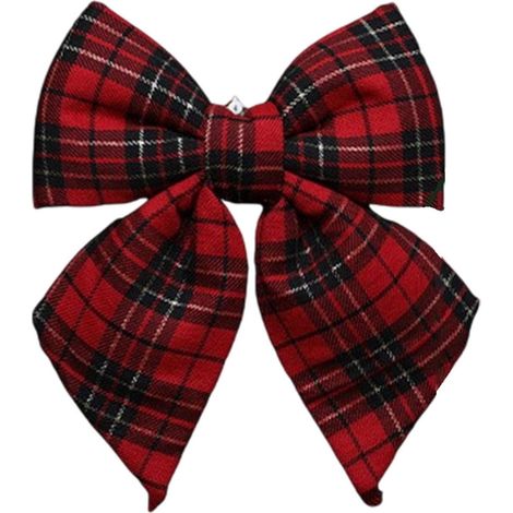 Ribbon De Noël - Ruban En Tissu À Carreaux Rouge Et Noir - Pour Arbre De Noël, Couronne Ou Décoration Intérieure Extérieure - 1 Pièce (1/5)
