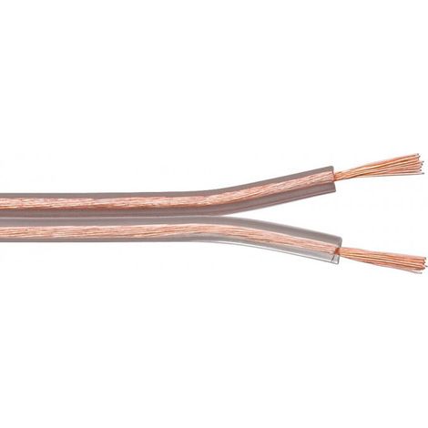 Cavo parallelo 2x0,50mm Cca Trasparente (100m) K24080