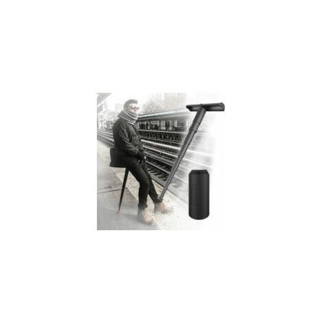 Tabouret pliant portable. Poids maximal supporté : 200 kg. Tabouret télescopique réglable en hauteur, idéal pour les activités de plein air, les voyages, les pique-niques, le jardinage, les barbecues, (1/5)