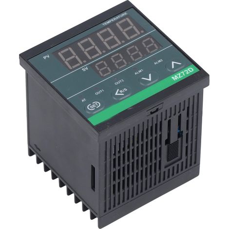 Thermostat numérique PID MZ72D, régulateur de température 200-240V, relais SSR 2 sorties, contrôleur digital pour chauffage (1/5)