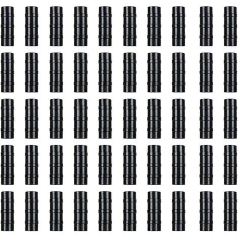 50 PCS Clip de Film de Serre, 25 MM Serre Clip Film Clamp Kit pour Plastique, Clips de Fixation pour Film de Serre, Filet Anti-insectes, Filet d'ombrage à Effet de Serre (1/5)