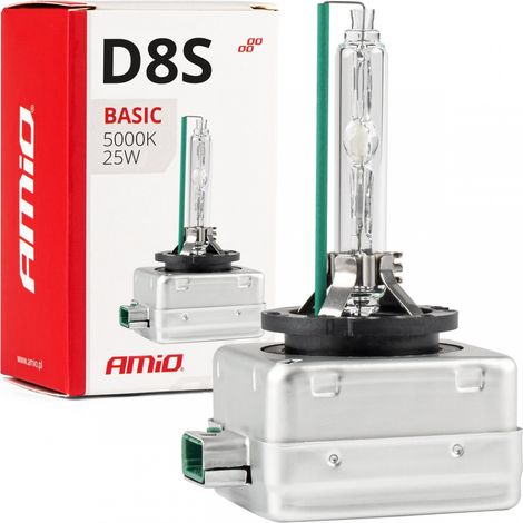 Bombilla de xenón HID D8S 25W 5000K AMiO basic amio-02952 (1/3)